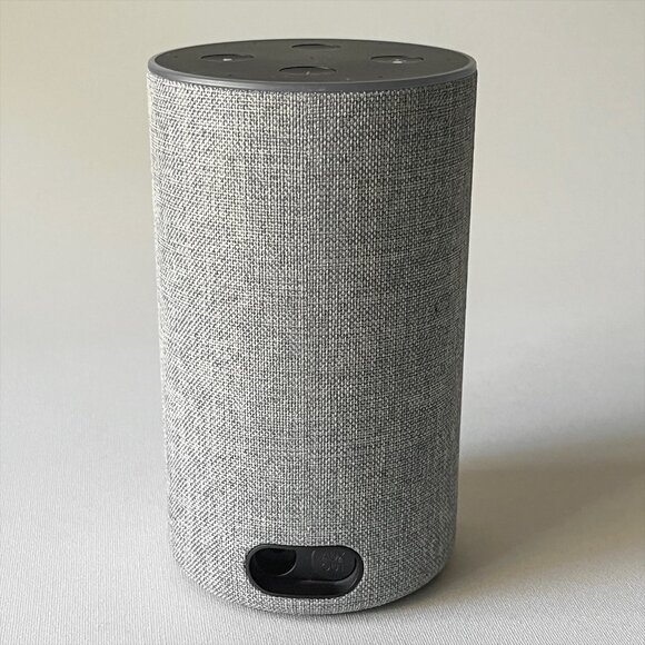 Amazon Echo 2nd Generation Smart Speaker Alexa with Power Cord Gray - Picture 2 of 7